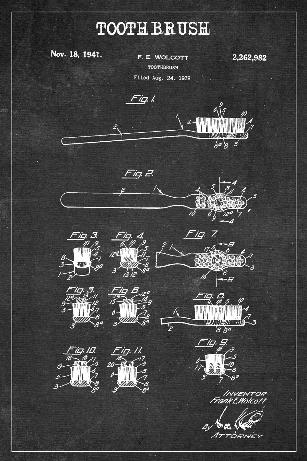 Dental Brush BW Patent