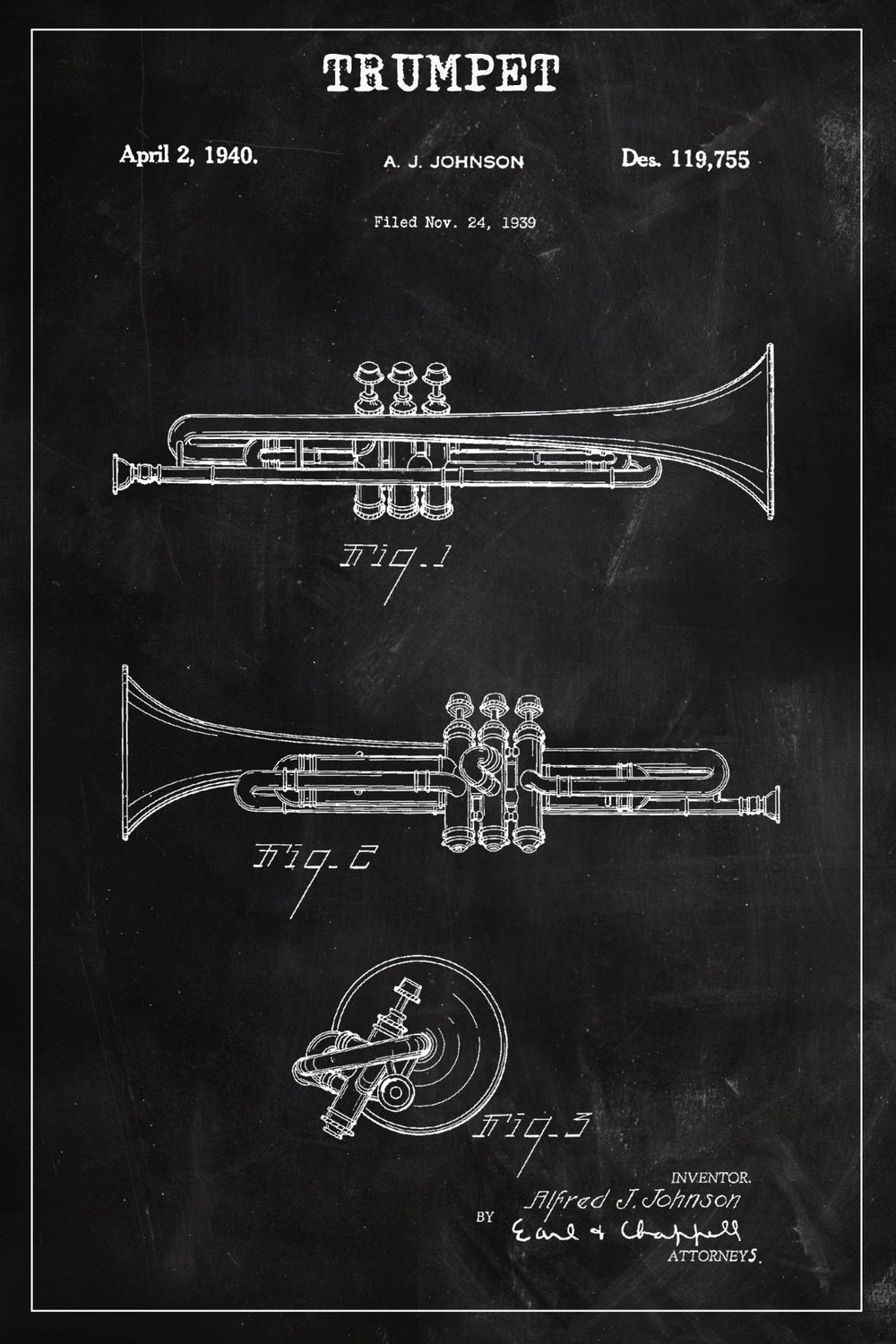 Trumpet BW Patent