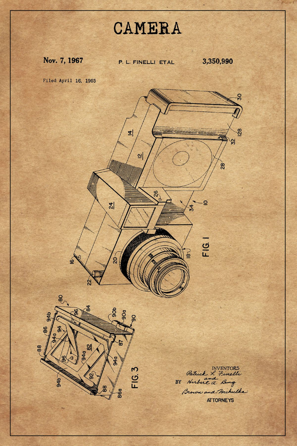 Camera Patent