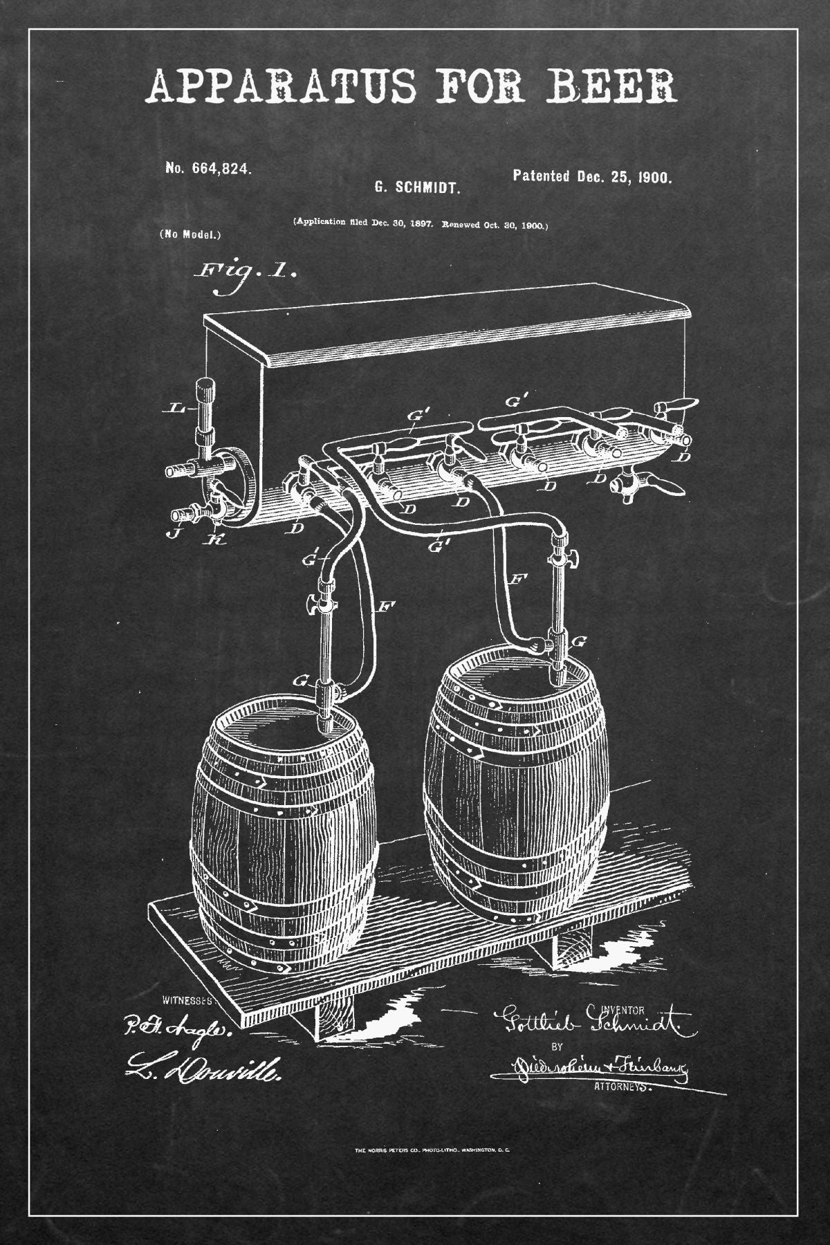 Apparatus For Beer BW Patent