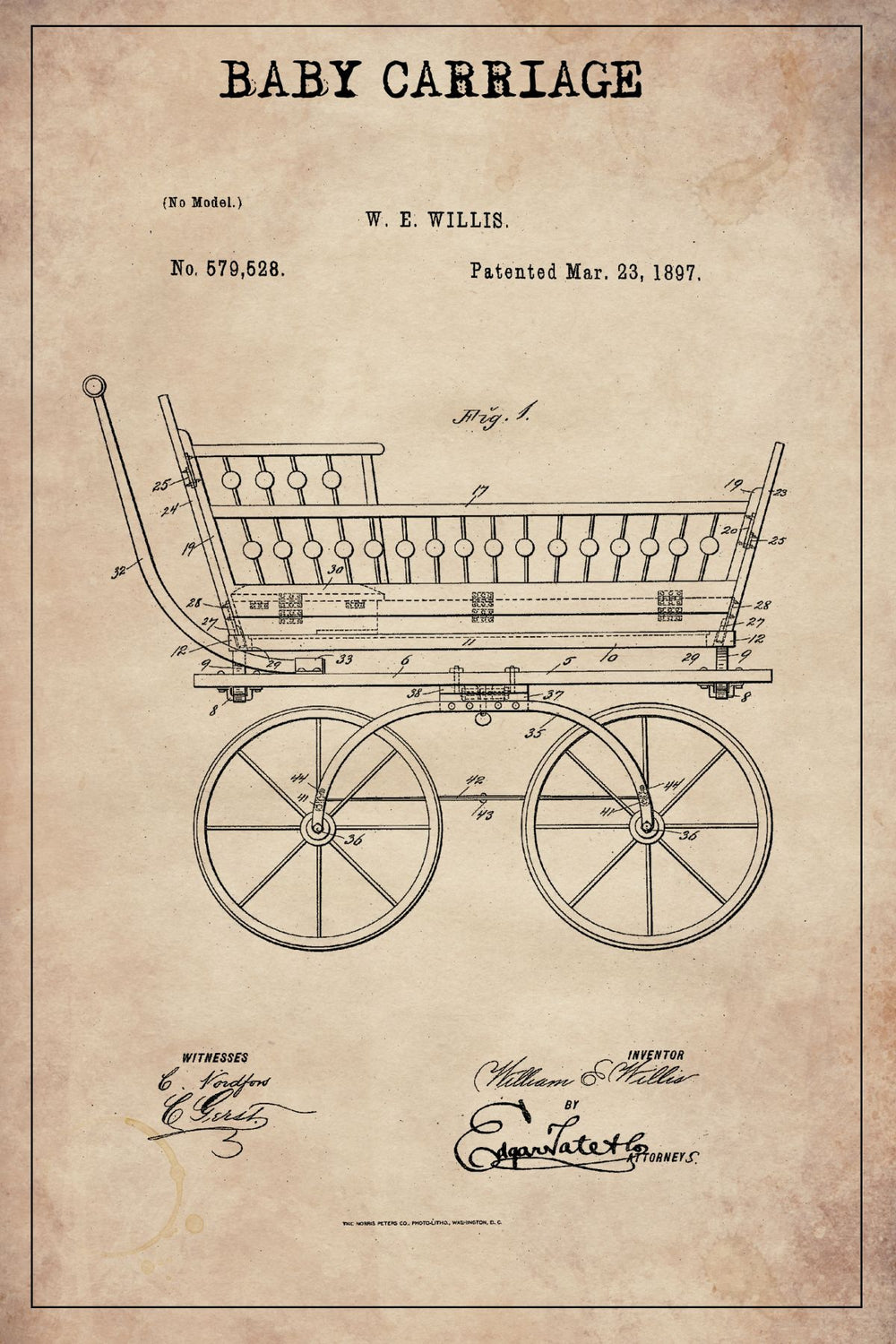 Baby Carriage Patent