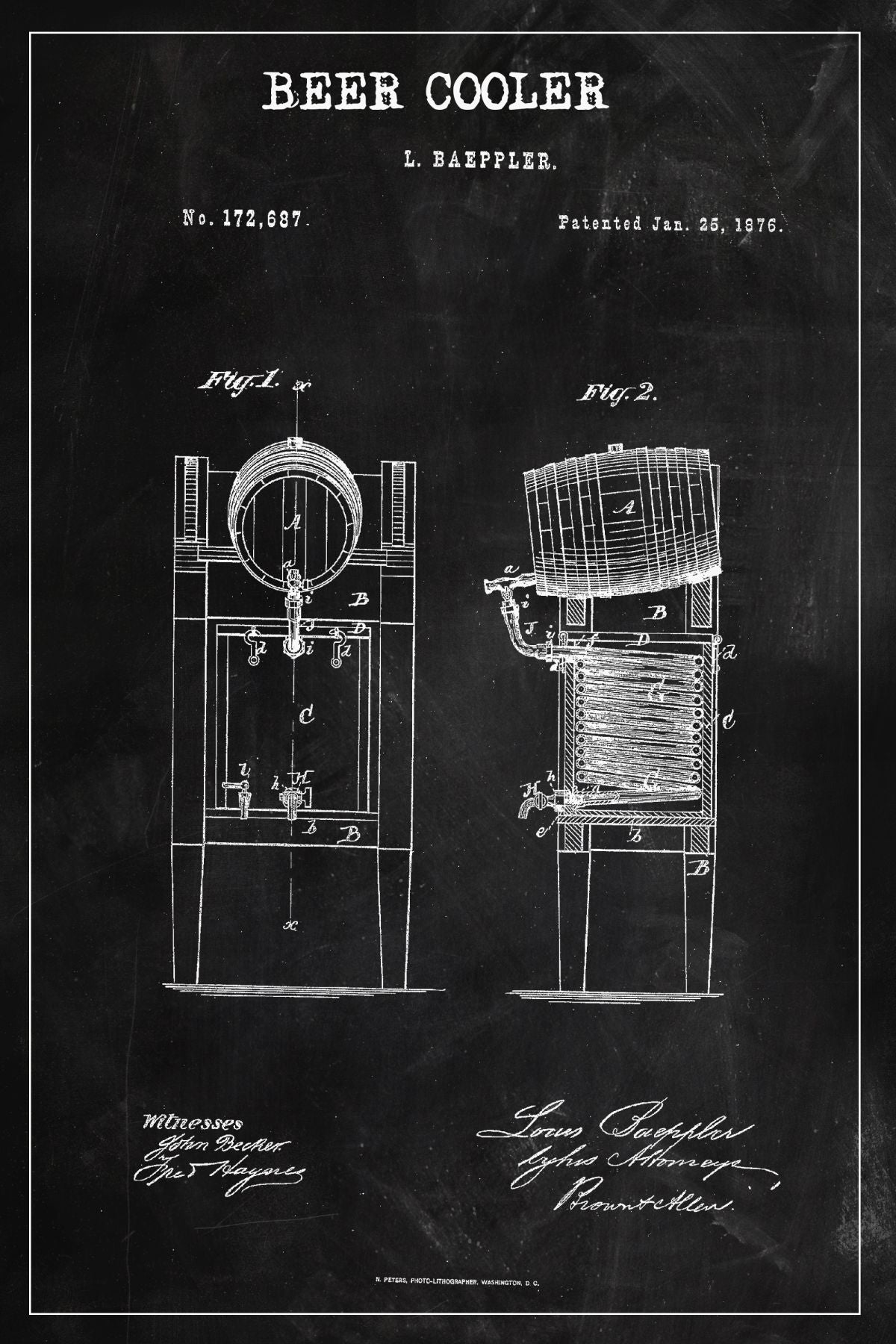 Beer Cooler BW Patent