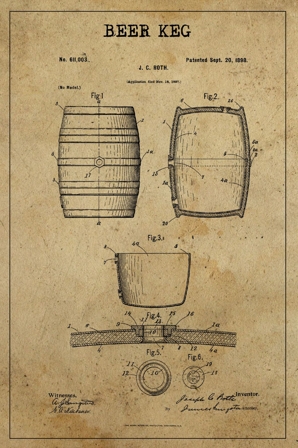 Beer Keg Patent