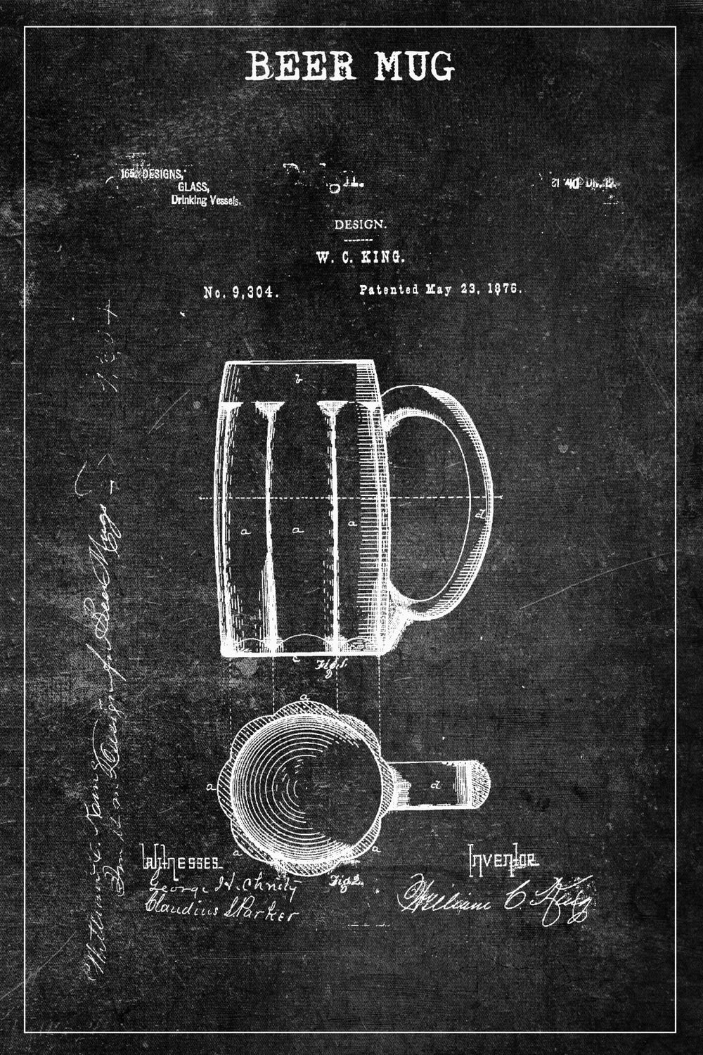 Beer Mug BW Patent