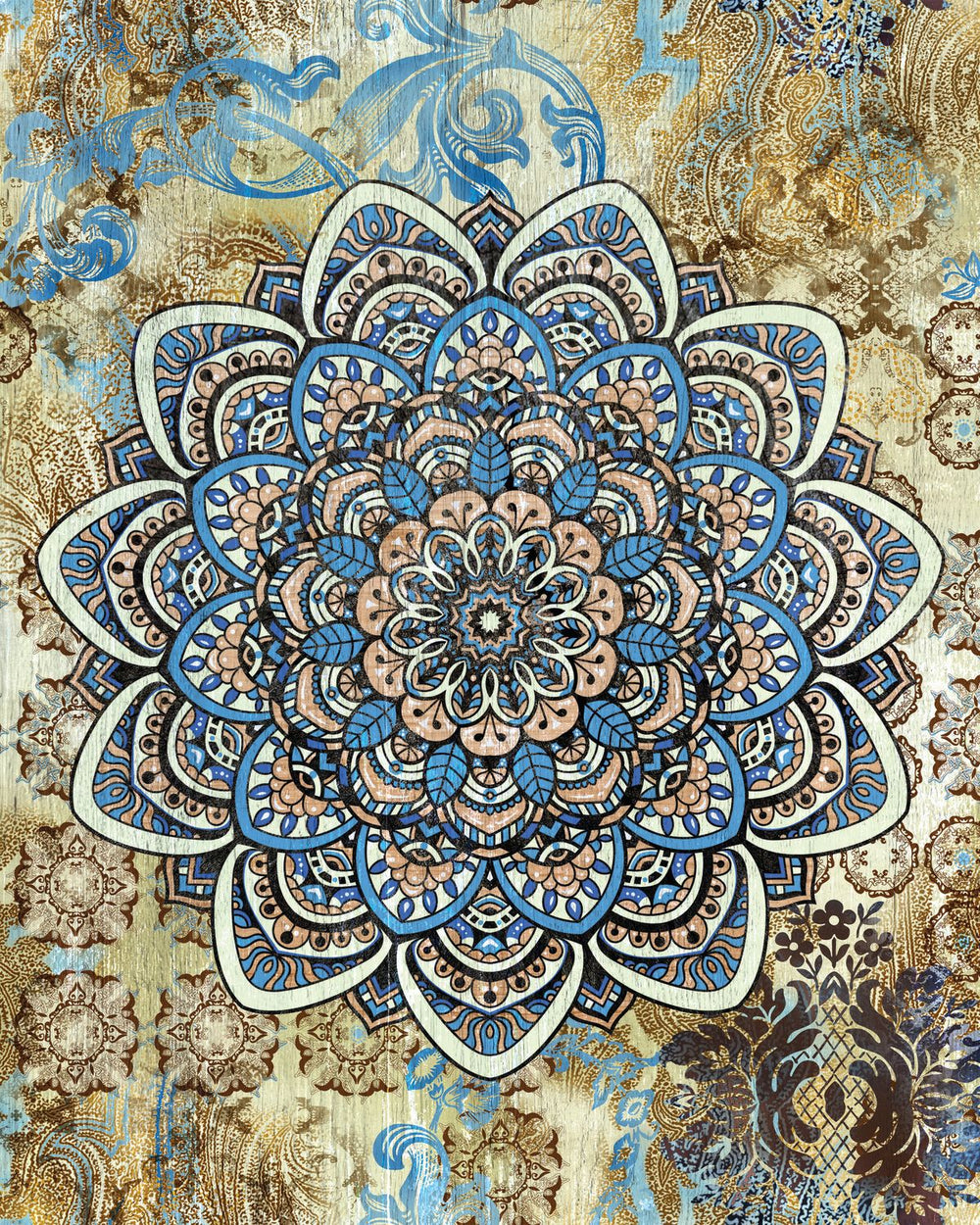 Baroque Mandala Symbol