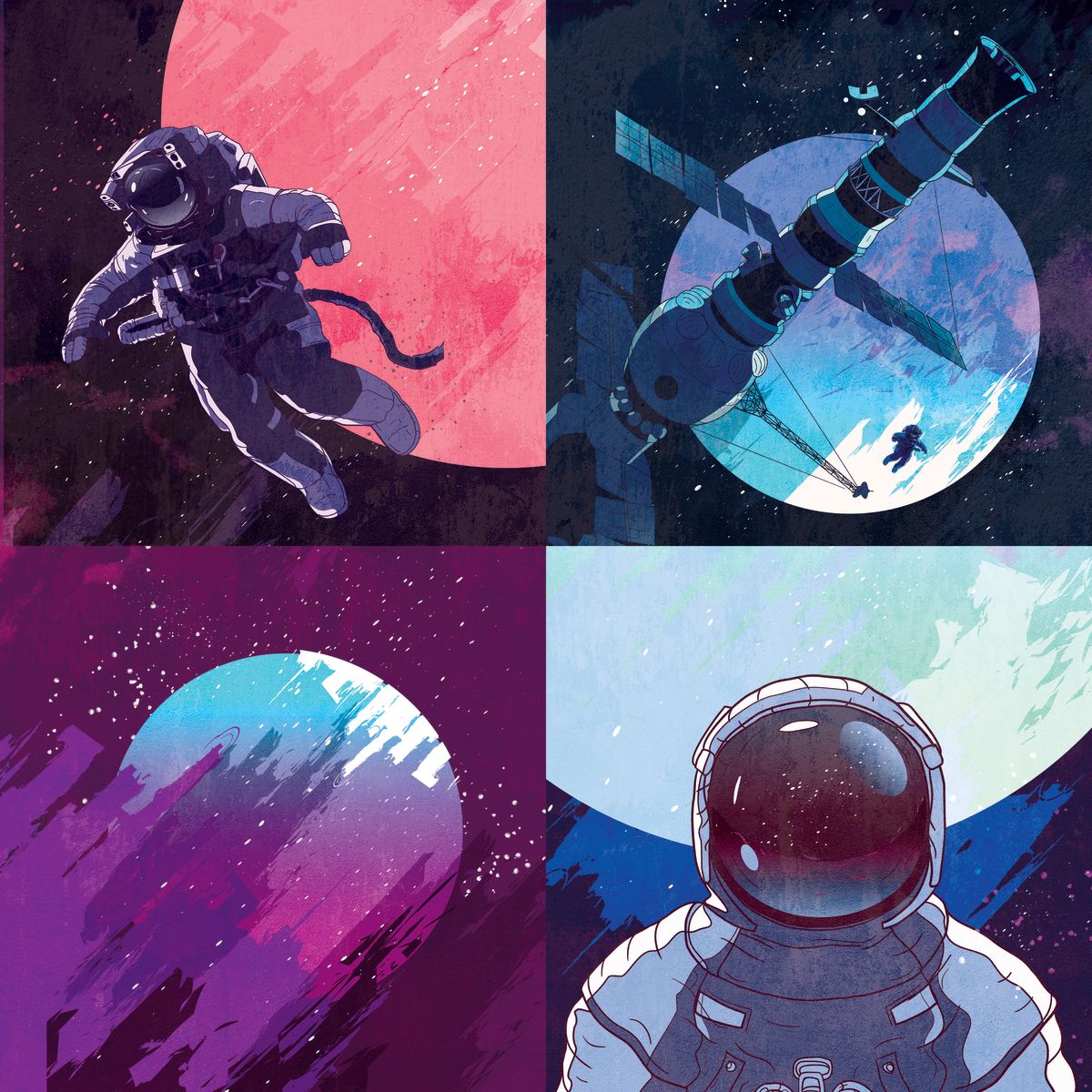 Moon Explorer Astronaut