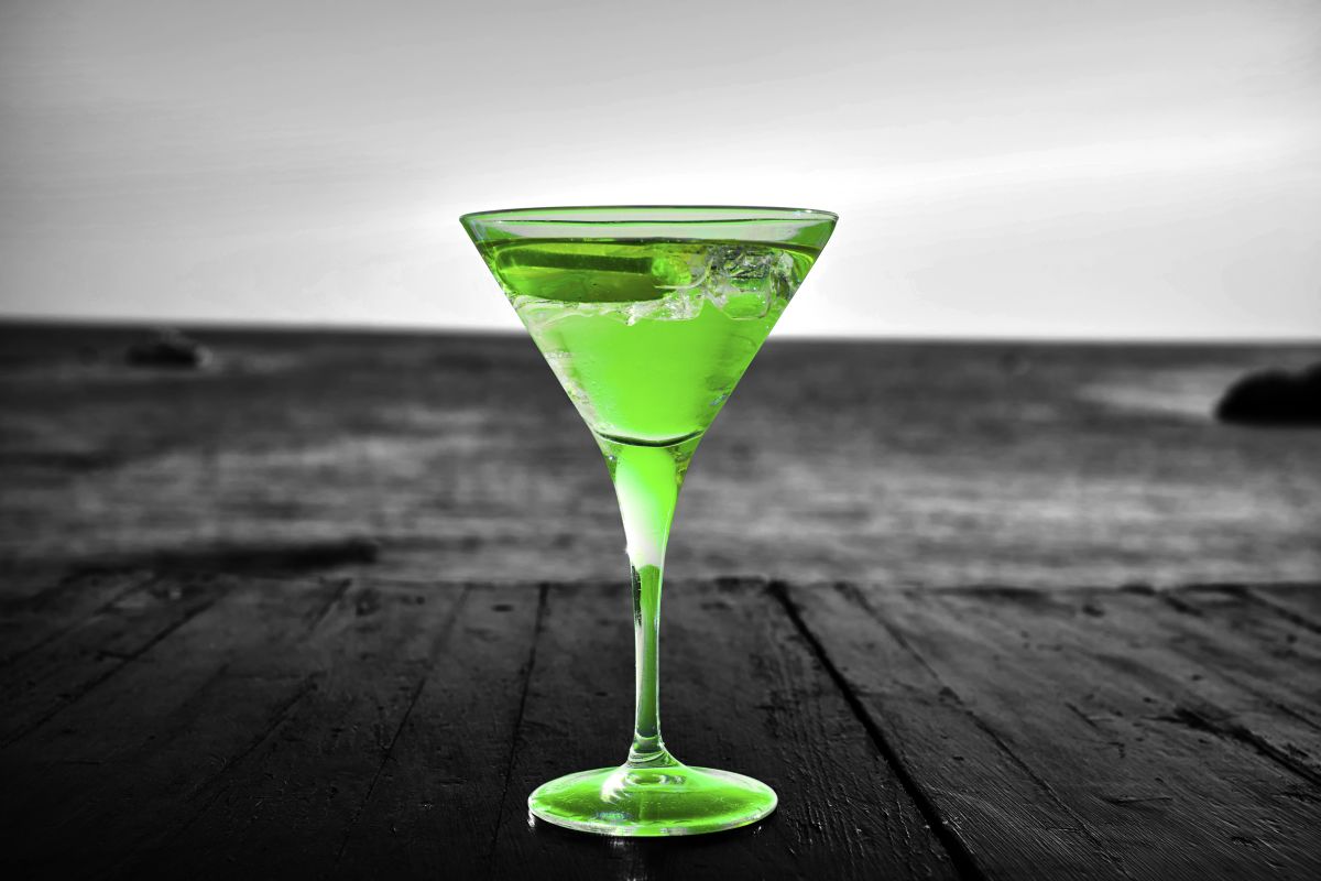 Pop Green Martini