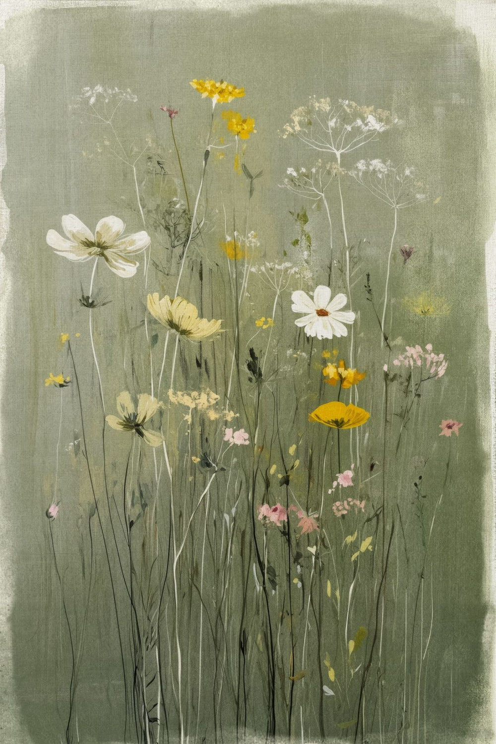 Dainty Flowers Moss I