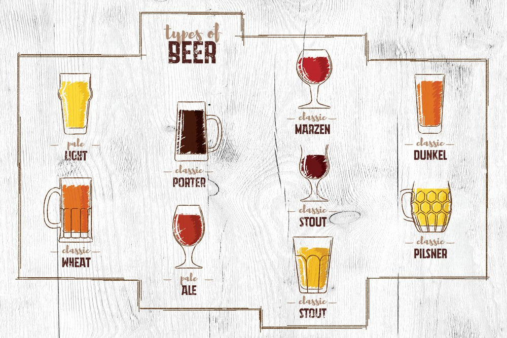 Types Of Beer Chart