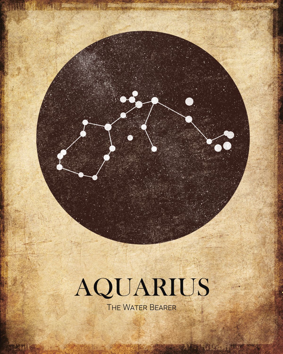 Old Aquarius Constellation