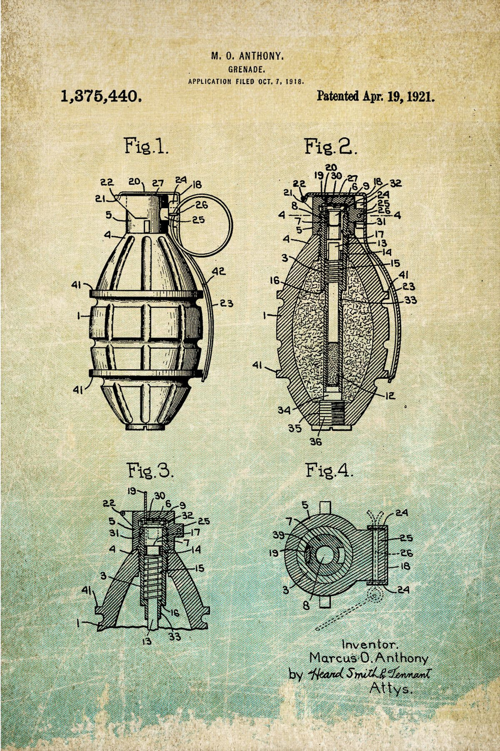 Grenade Patent