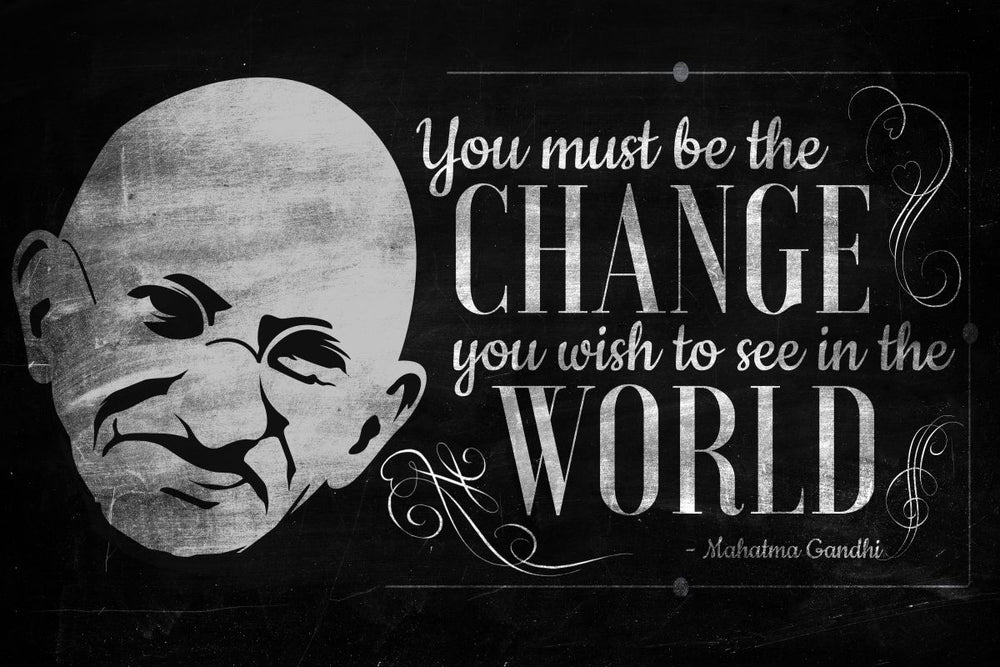 Gandhi's Famous Quote