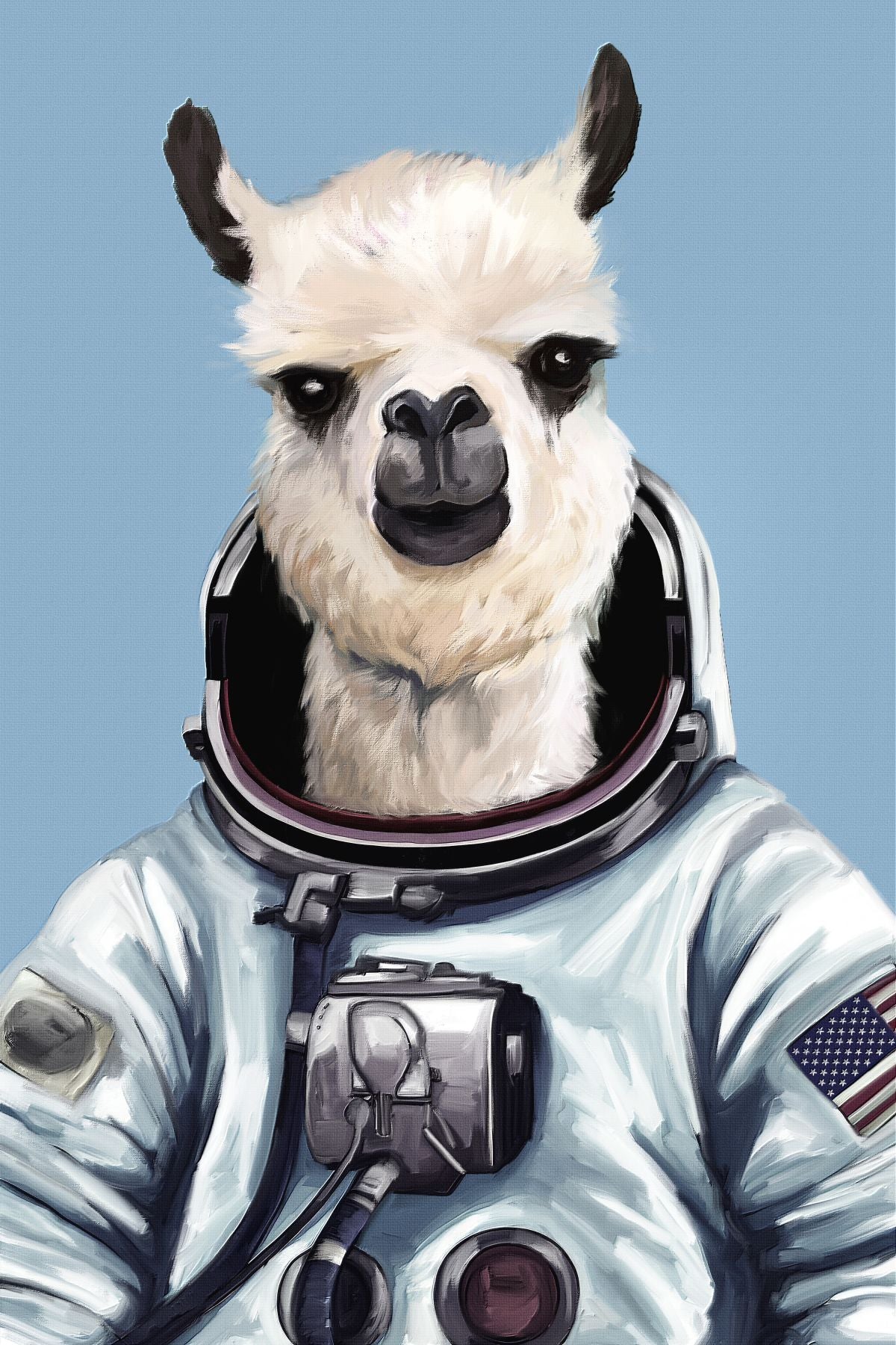 Llama In Spacesuit