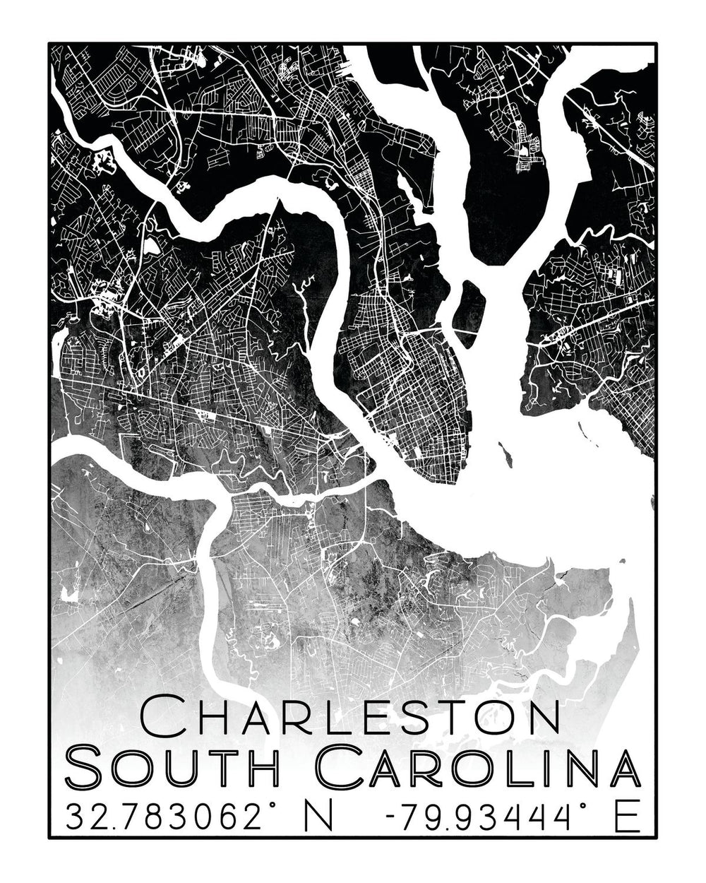 City Map Of Charleston