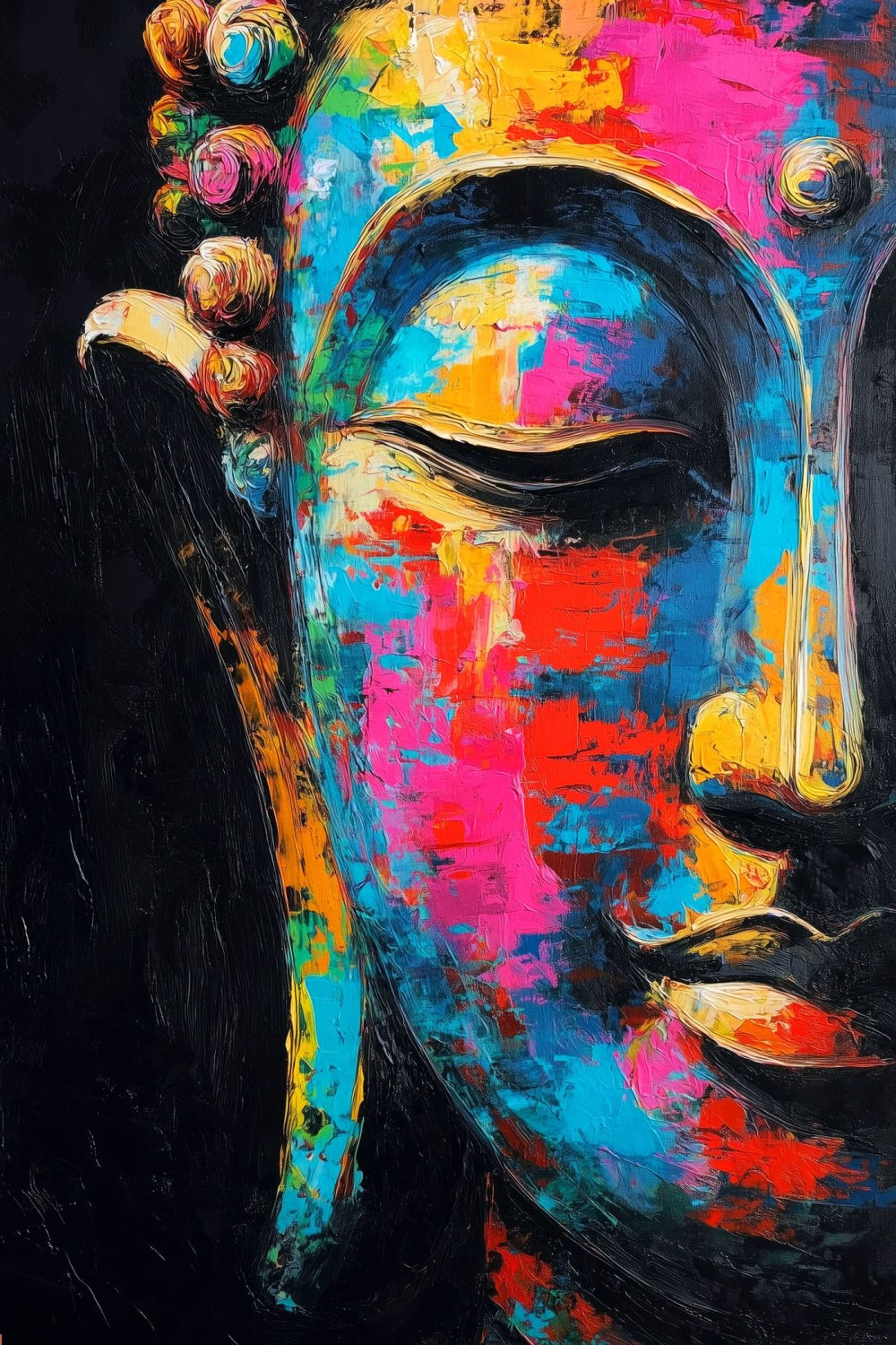 Buddha In Colors