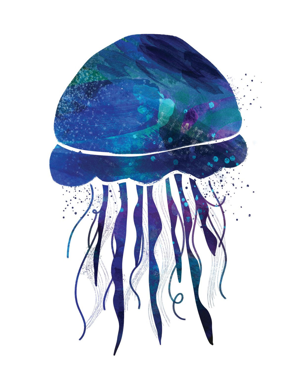 Jellyfish Silhouette