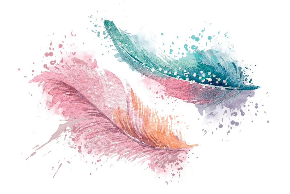 Feathers Splatter