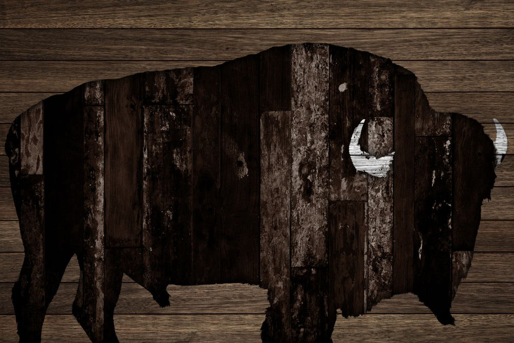 Wooden Ox Silhouette