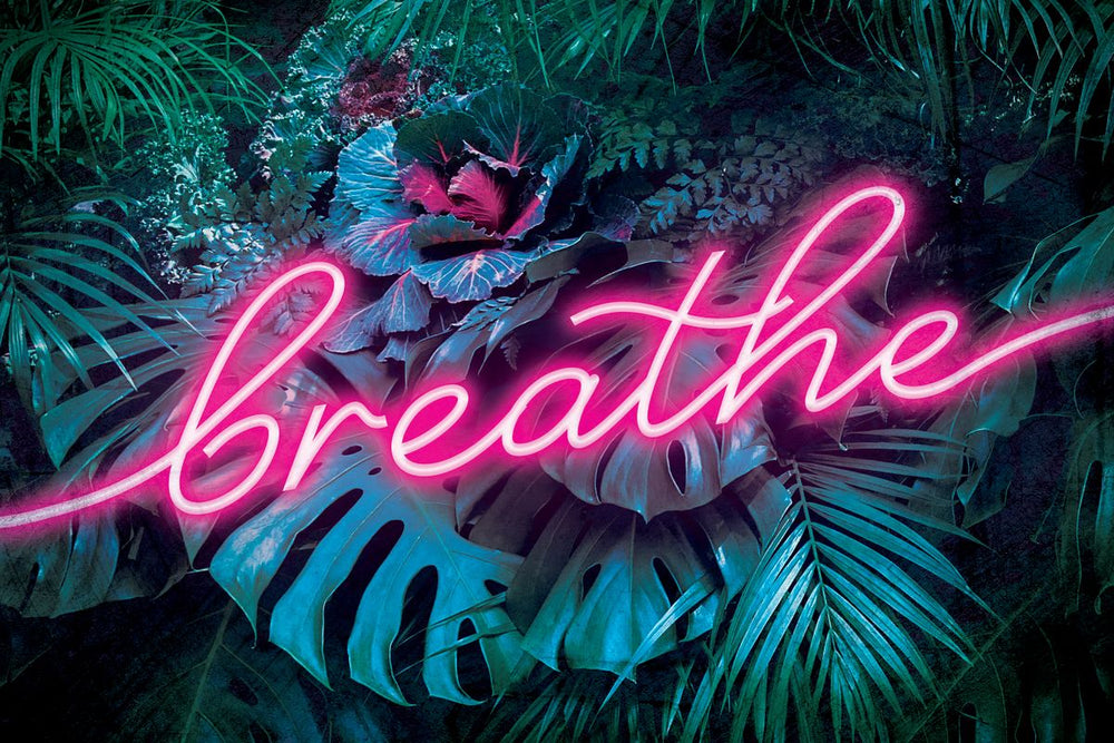 Breathe Typography