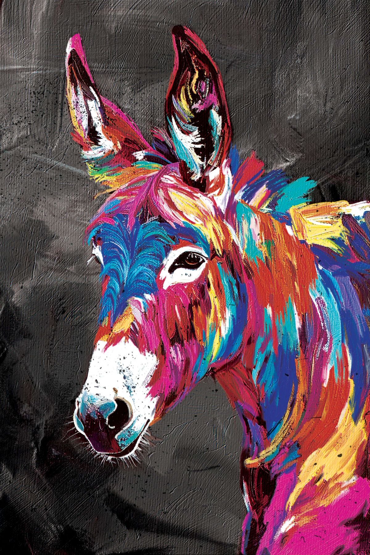 Colorful Donkey
