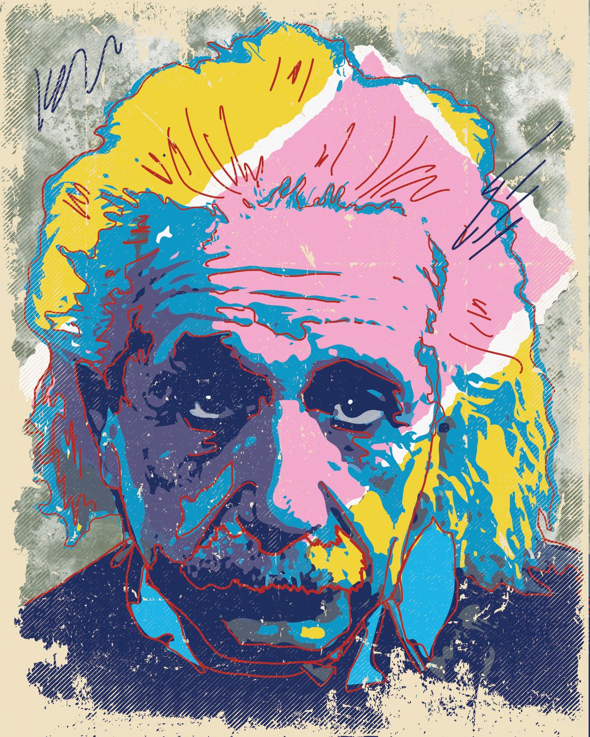 Retro Einstein