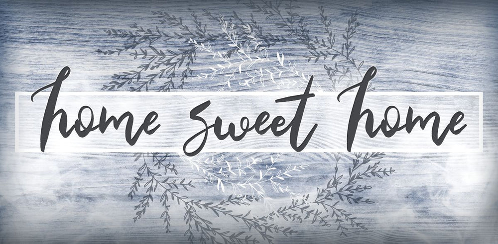 Home Sweet Home Wreath Typography