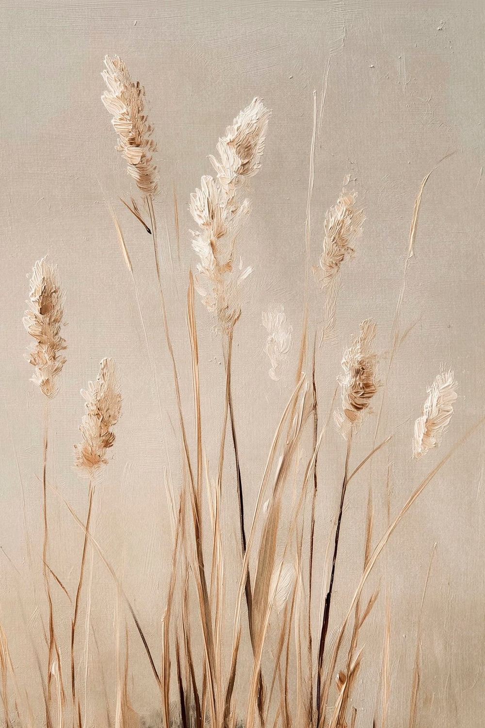 Pampas Grass In Stillness