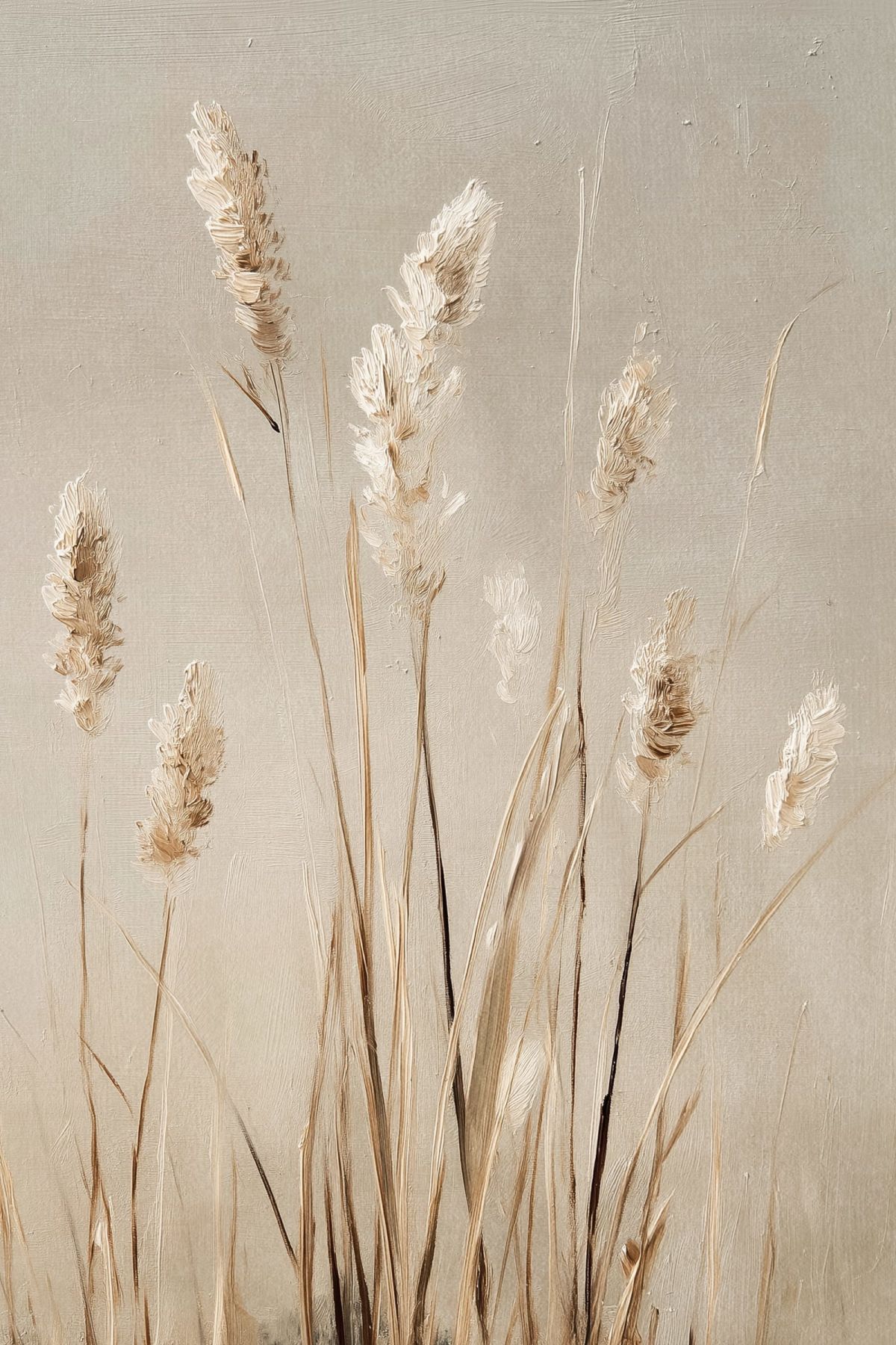 Pampas Grass In Stillness
