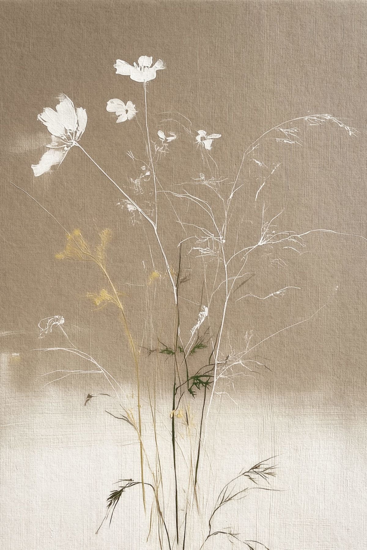 Dainty Flowers Neutral I