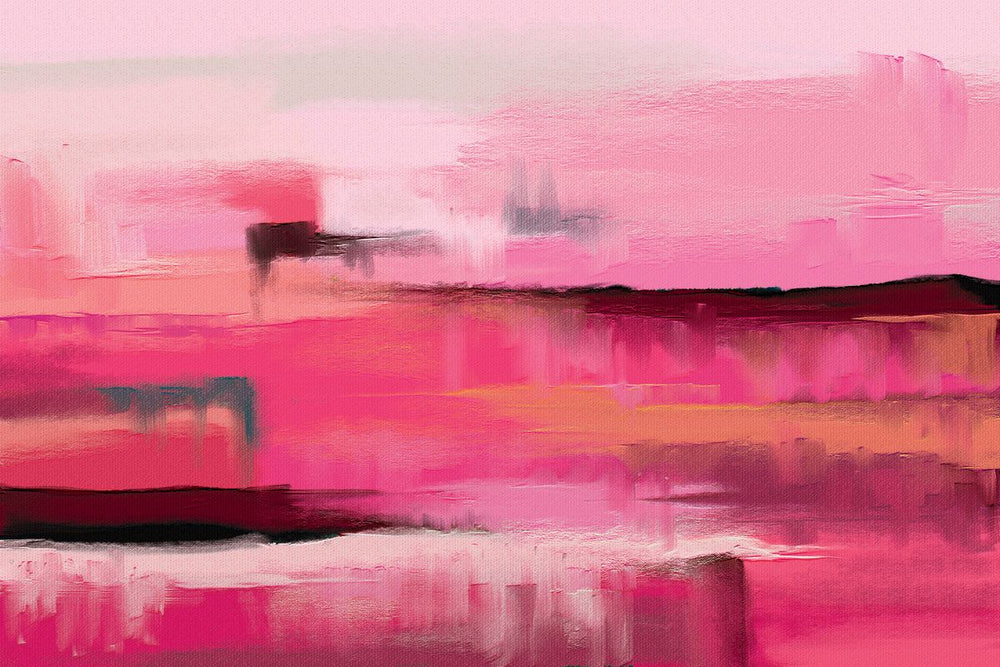 Pink Canyon Abstract