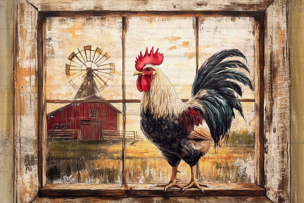 Rooster Farm Friends