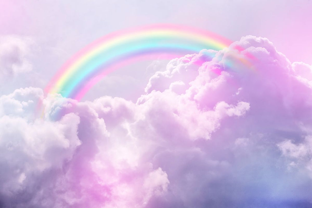Rainbow On Clouds