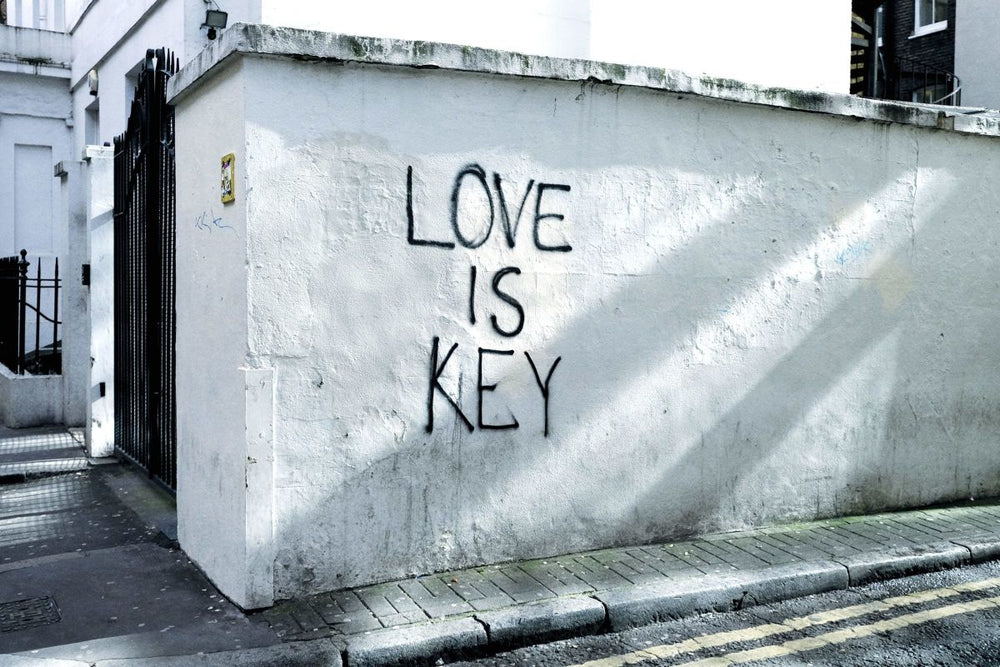 Love Is Key Graffiti