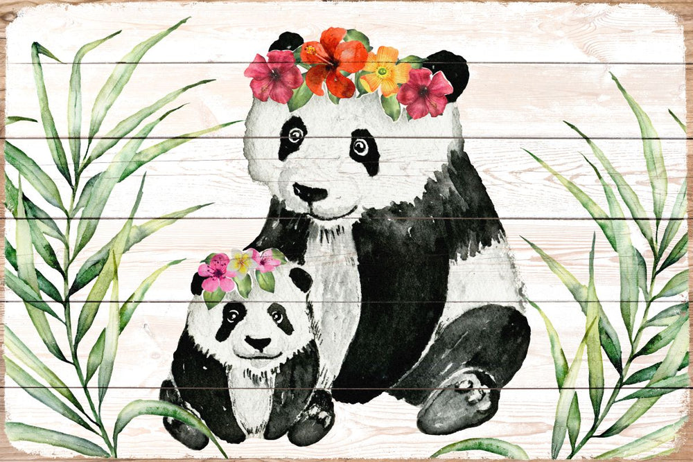 Pandas Floral Crown