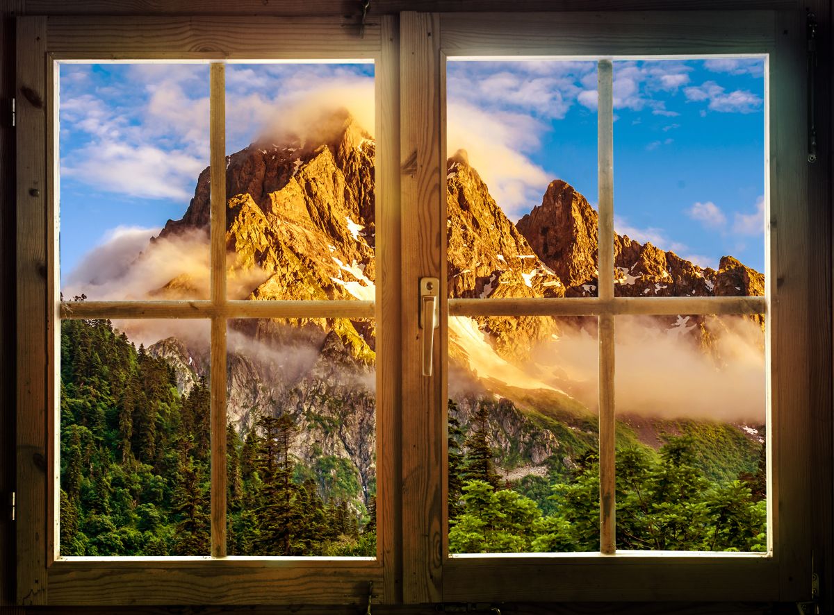 Window To Golden Mountain
