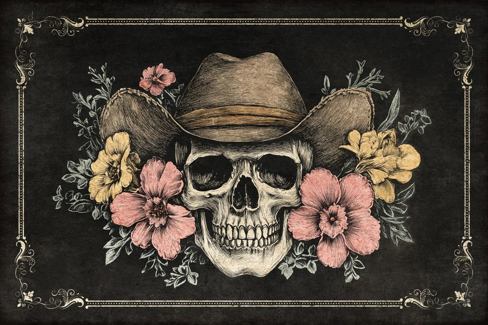 Cowboy Skull Bloom