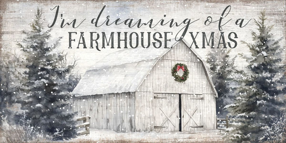 A Farmhouse Christmas Wall Art