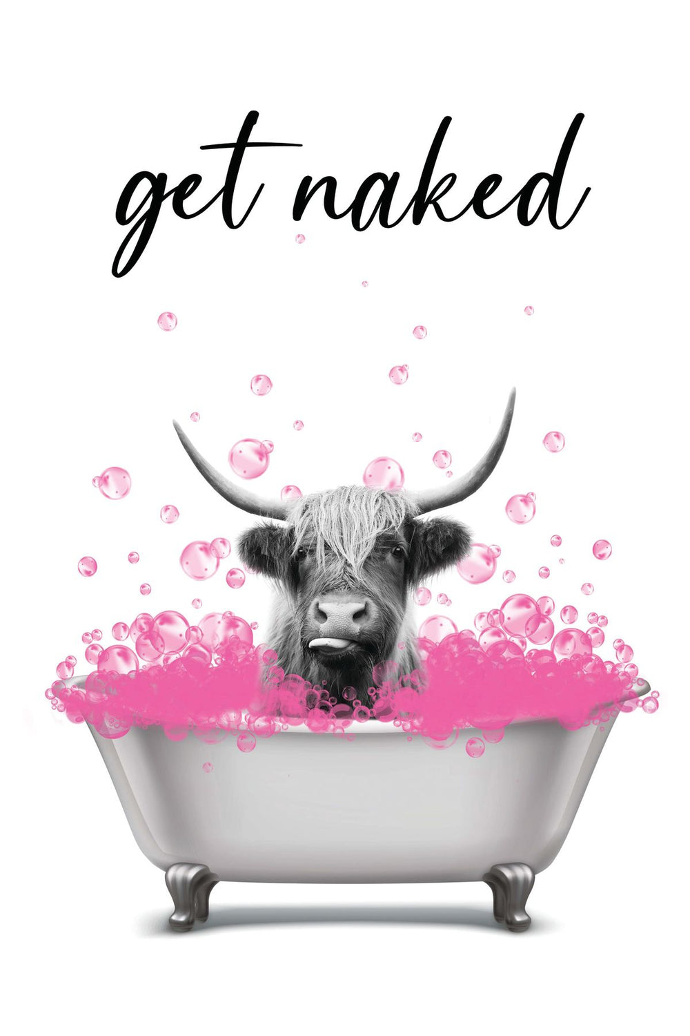 Bathtub Animal Get Naked
