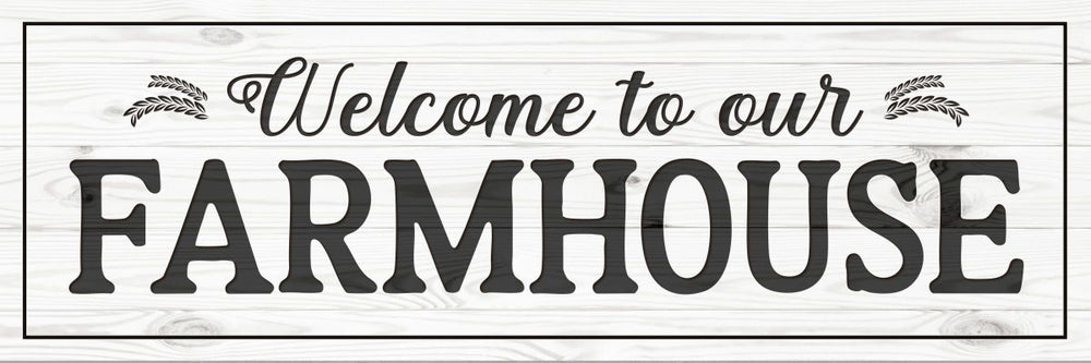 Welcome To Our Farm House Light Sign