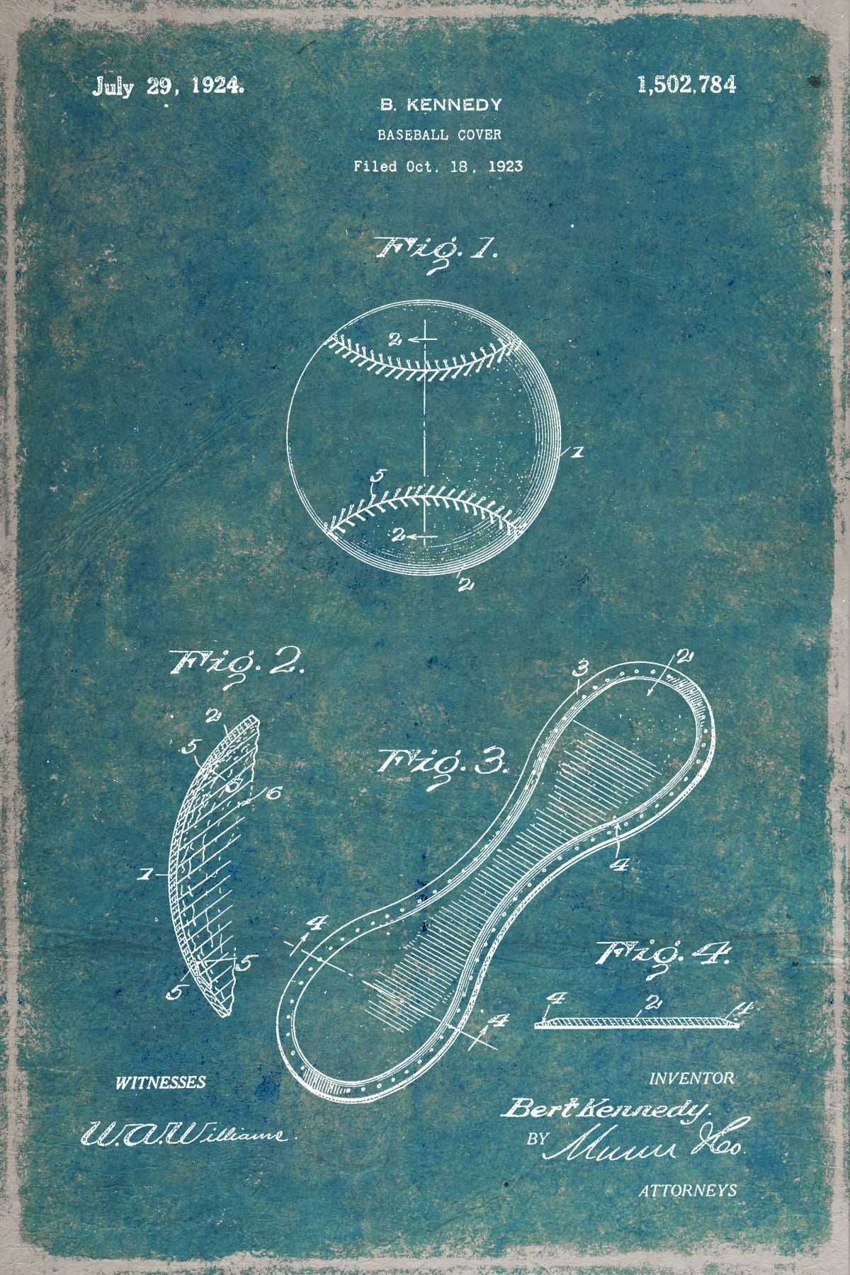 Baseball Cover Patent