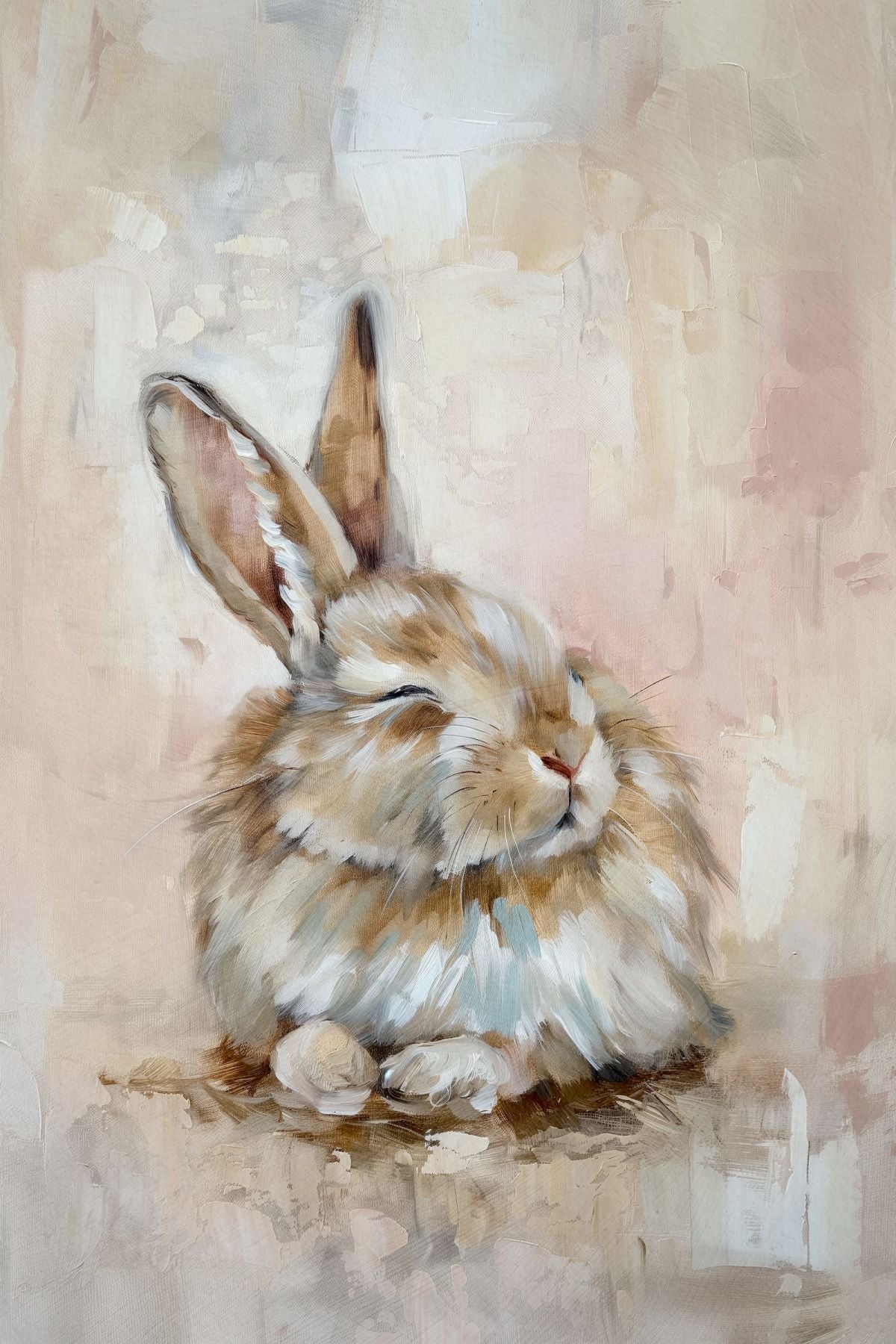 Resting Bunny Art