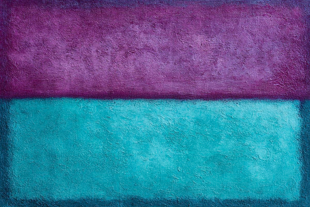 Purple Teal Abstract
