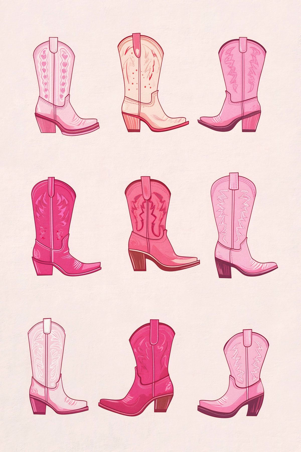 Cowgirl's Boots Collection