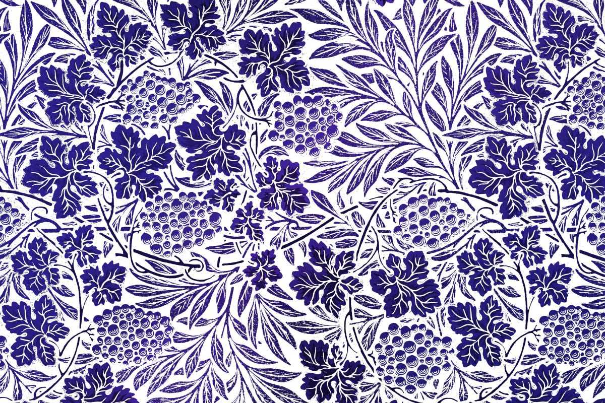 Vineyard Grapes Pattern