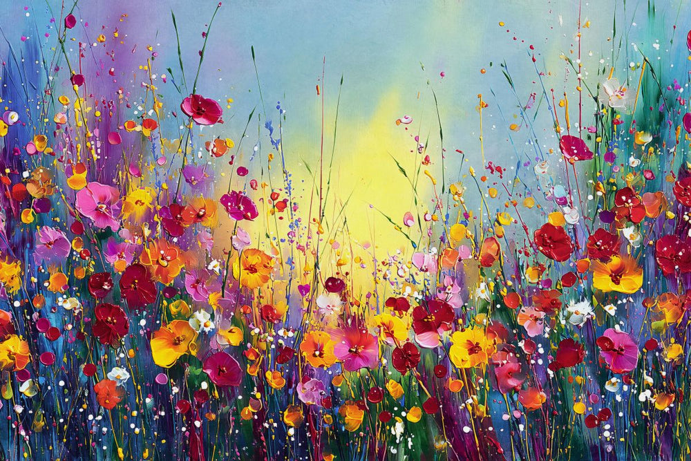 Dreamy Floral Field