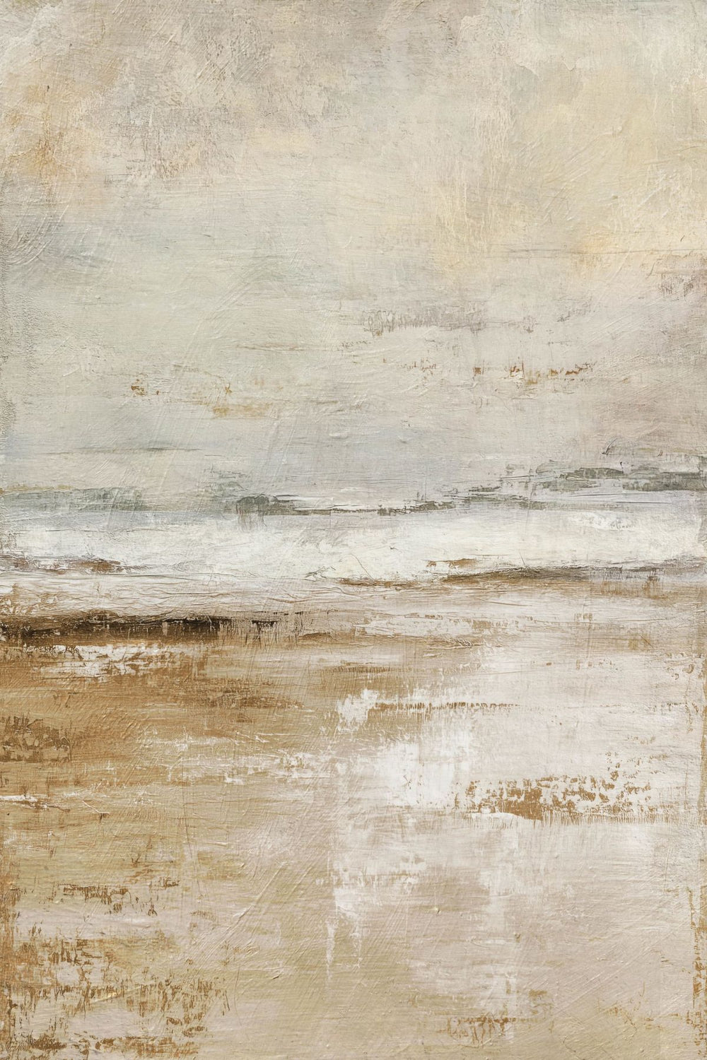 Sand Beneath White Skies