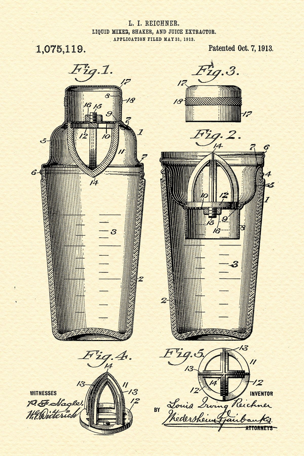 Liquid Mixer And Juice Extractor Patent