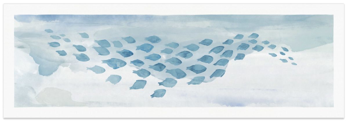 Ocean Swimmers Wall Art