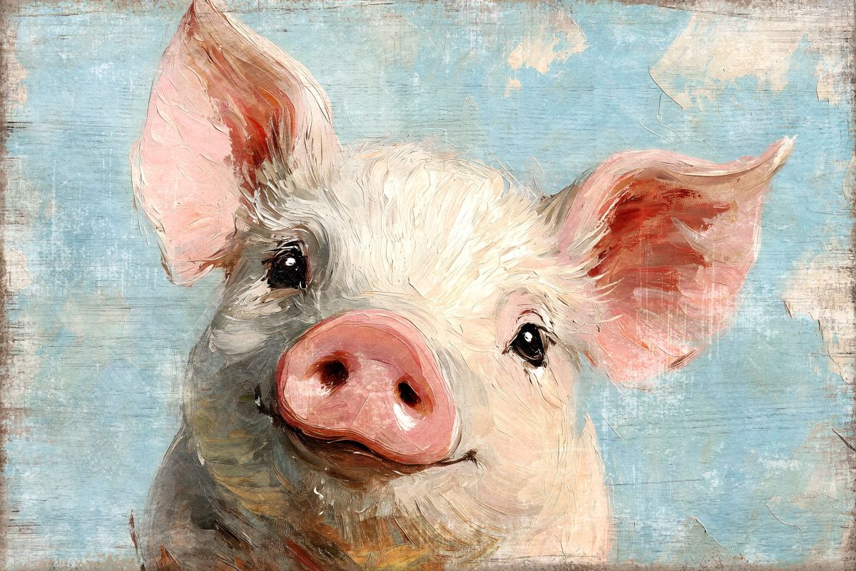 Adorable Piglet