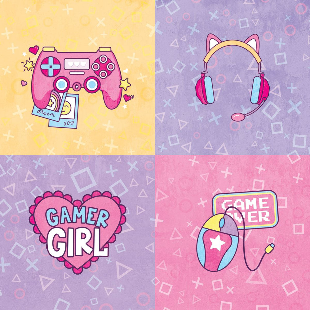 Pink And Purple Gamer